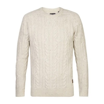 блуза,мъжки,пуловери,petrol,industries,m,3040,kwr247,sweater,beige