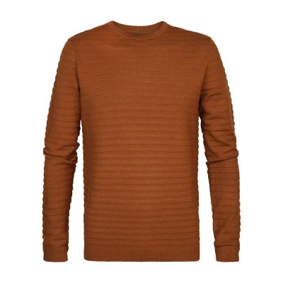 блуза,мъжки,пуловери,petrol,industries,m,3040,kwr269,sweater,brown