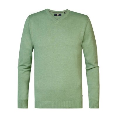 блуза,мъжки,пуловери,petrol,industries,m,3040,kwv200,v,neck,sweater,wasabi,(green)