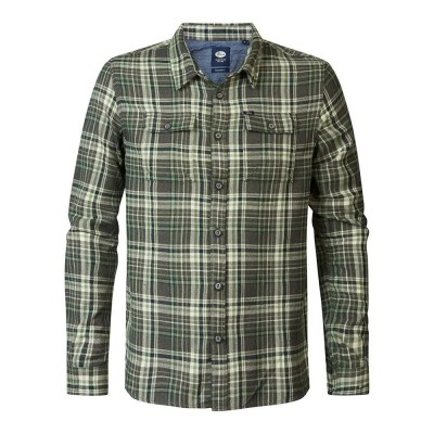 риза,с,дълъг,ръкав,мъжки,ризи,petrol,industries,m,3040,sil400,long,sleeve,shirt,green