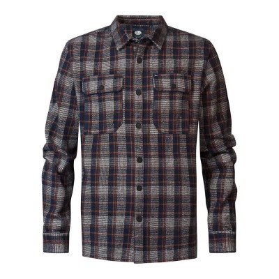 риза,с,дълъг,ръкав,мъжки,ризи,petrol,industries,m,3040,sil405,long,sleeve,shirt,blue
