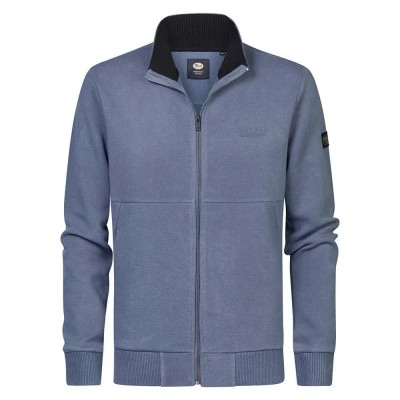 блуза,мъжки,пуловери,petrol,industries,m,3040,swc327,half,zip,sweatshirt,blue,(light,shadow)