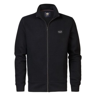 блуза,мъжки,пуловери,petrol,industries,m,3040,swc343,half,zip,sweatshirt,black