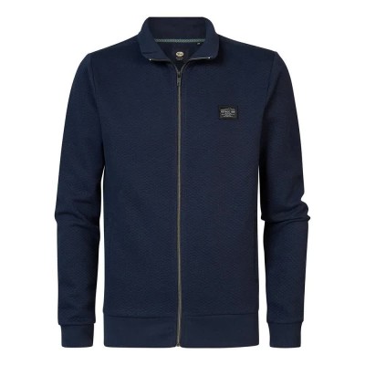 блуза,мъжки,пуловери,petrol,industries,m,3040,swc343,half,zip,sweatshirt,blue