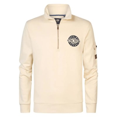 блуза,мъжки,пуловери,petrol,industries,m,3040,swc346,sweatshirt,beige