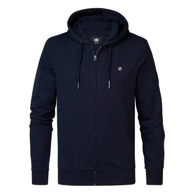 блуза,мъжки,пуловери,petrol,industries,m,3040,swh004,full,zip,sweatshirt,sky,captain,(blue)