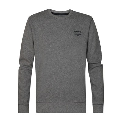 блуза,мъжки,пуловери,petrol,industries,m,3040,swr125,sweatshirt,light,slate,melee,(grey)