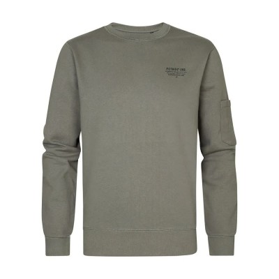 блуза,мъжки,пуловери,petrol,industries,m,3040,swr204,sweatshirt,grey
