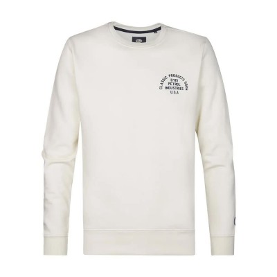 блуза,мъжки,пуловери,petrol,industries,m,3040,swr364,sweatshirt,white