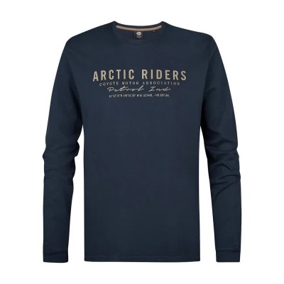 тениска,мъжки,тениски,petrol,industries,m,3040,tlr119,long,sleeve,t,shirt,sky,captain,(blue)