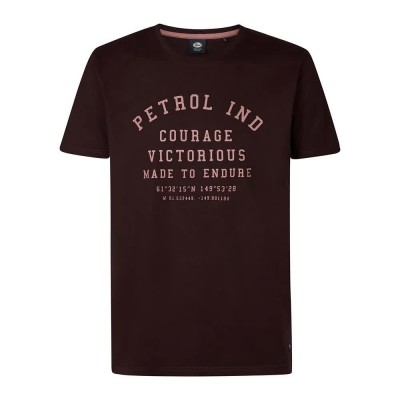 тениска,мъжки,тениски,petrol,industries,m,3040,tsr150,short,sleeve,t,shirt,dark,burgundy,(brown)