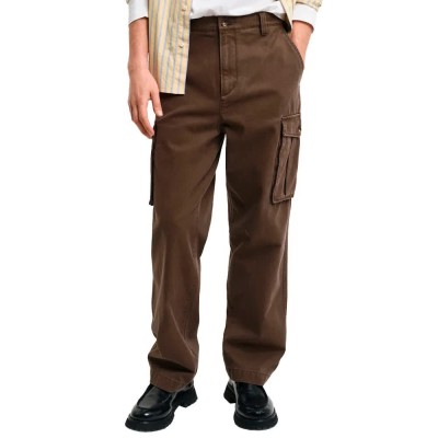 панталони,мъжки,панталони,gant,1505308,cargo,pants,brown