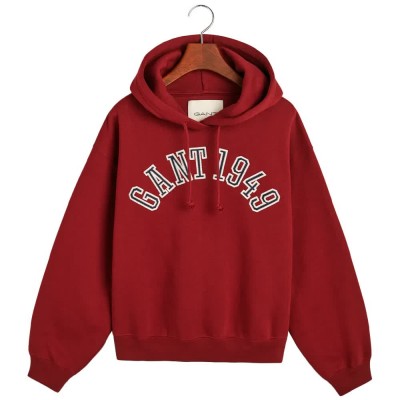 суичър,дамски,блузи,gant,1949,arch,hoodie,red,(plumped,red)