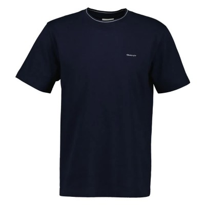 тениска,мъжки,тениски,gant,2003265,short,sleeve,t,shirt,evening,blue,(blue)