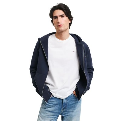 блуза,мъжки,пуловери,gant,2015086,full,zip,sweatshirt,evening,blue,(blue)