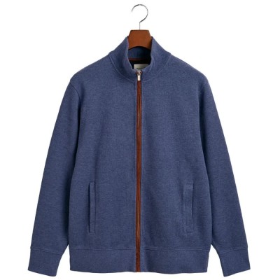 блуза,мъжки,пуловери,gant,2028042,full,zip,sweatshirt,blue