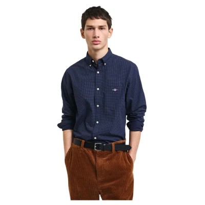 риза,с,дълъг,ръкав,мъжки,ризи,gant,3240160,long,sleeve,shirt,blue