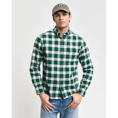 риза,с,дълъг,ръкав,мъжки,ризи,gant,3240190,long,sleeve,shirt,green,(deep,forest,green)