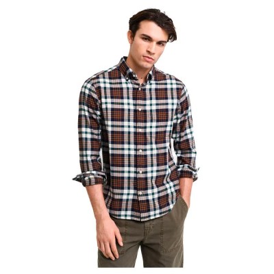 риза,с,дълъг,ръкав,мъжки,ризи,gant,3240216,long,sleeve,shirt,brown,(cacao)