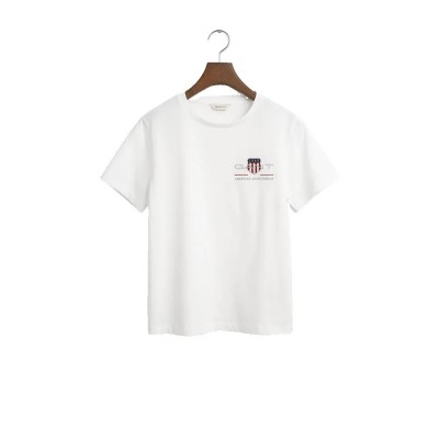 тениска,дамски,тениски,gant,4200277,short,sleeve,t,shirt,white