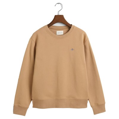 блуза,дамски,блузи,gant,4201414,sweatshirt,caramel,beige,(beige)