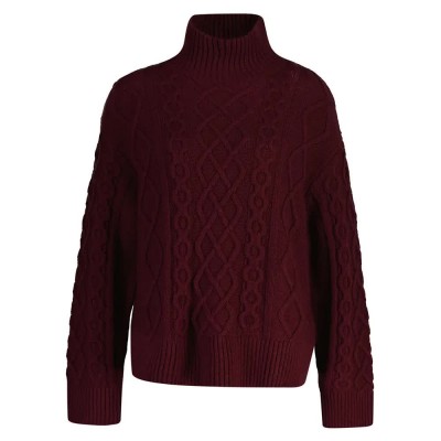 блуза,дамски,пуловери,дамски,плетени,дрехи,gant,4805285,sweater,plumped,red,(red)