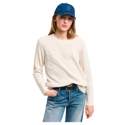 блуза,дамски,пуловери,дамски,плетени,дрехи,gant,4805315,sweater,cream