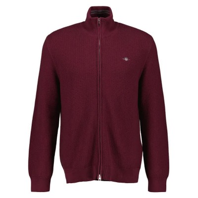 блуза,мъжки,пуловери,gant,8030212,full,zip,sweater,red,(wine,red)
