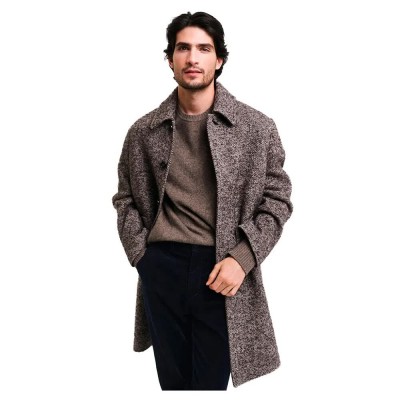 блуза,мъжки,пуловери,gant,8050226,sweater,dark,hazelnut,melange,(grey)