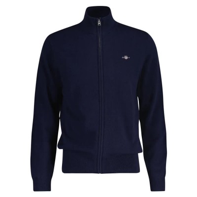 блуза,мъжки,пуловери,gant,8050275,full,zip,sweater,marine