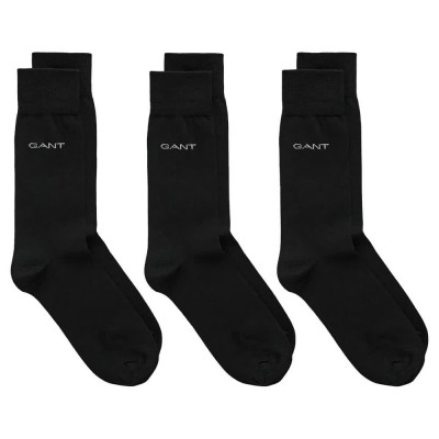 чорапи,мъжки,чорапи,gant,9960263,socks,3,pairs,black