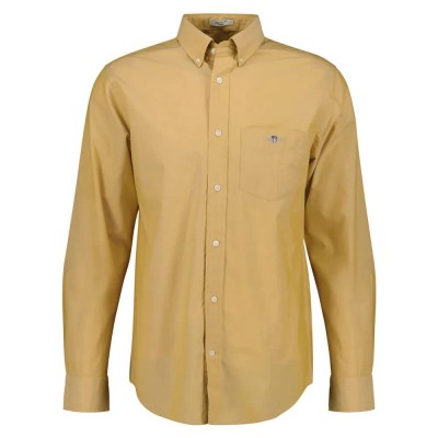 риза,с,дълъг,ръкав,мъжки,ризи,gant,reg,long,sleeve,shirt,yellow,(maple,yellow)