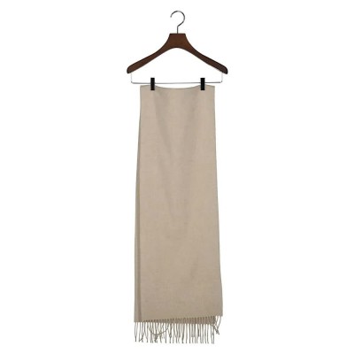 шал,ръкавици,шапки,и,шалове,gant,wool,scarf,soft,oat,(beige,grey)