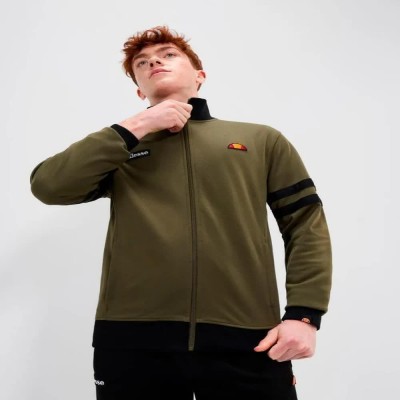 яке,мъжки,анцузи,ellesse,roma,tracksuit,jacket,green,(khaki)