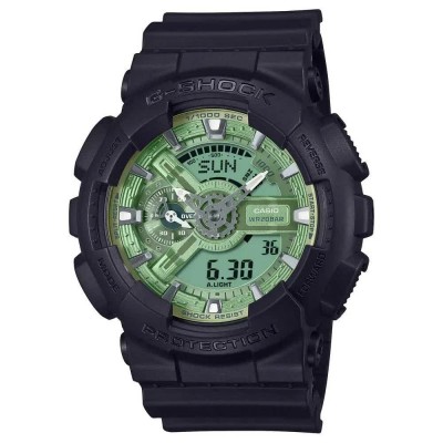 часовник,часовници,casio,g,shock,ga,110cd,1a3er,watch,green,(black)