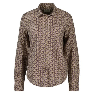 риза,с,дълъг,ръкав,дамски,блузи,дамски,ризи,gant,4300368,long,sleeve,shirt,brown,(pansy,purple)
