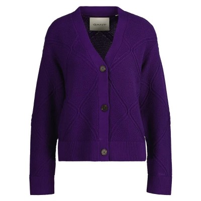 жилетка,дамски,пуловери,дамски,плетени,дрехи,gant,4805243,cardigan,purple