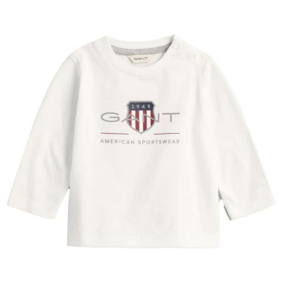 тениска,детски,тениски,gant,505185,long,sleeve,t,shirt,white,(white)