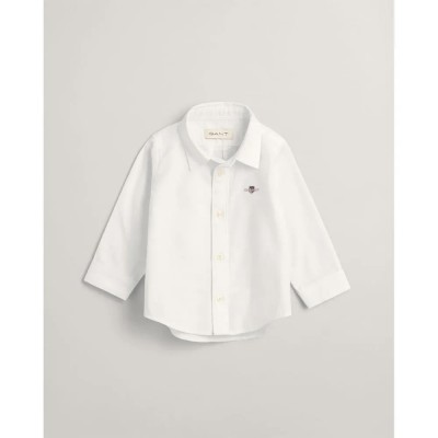 риза,с,дълъг,ръкав,детски,ризи,gant,530009,long,sleeve,shirt,white