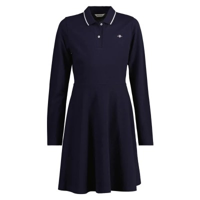рокля,детски,поли,и,рокли,gant,651362,long,sleeve,long,dress,blue