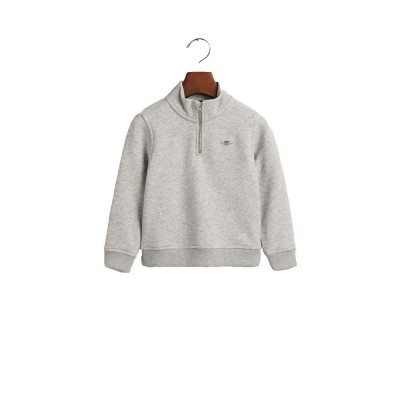 блуза,детски,блузи,gant,806795,half,zip,sweatshirt,grey,(light,grey,melange)