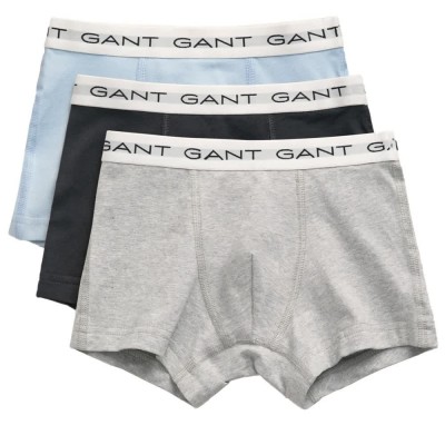 боксерки,детско,бельо,gant,900008003,boxers,3,units,multicolor,(light,grey,melange)