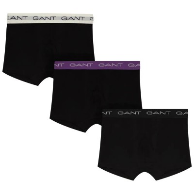 боксерки,детско,бельо,gant,902425003,boxers,3,units,black,(black)