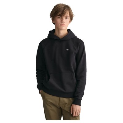 суичър,детски,блузи,gant,906878,hoodie,black