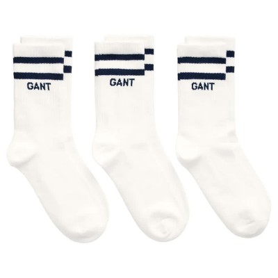 чорапи,детски,чорапи,gant,996089,socks,3,pairs,white,(white)