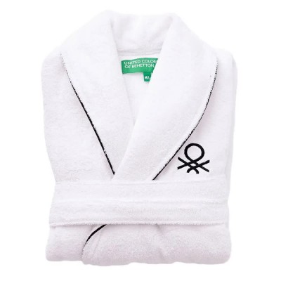 хавлии,benetton,be65,bathrobe,white,(white)