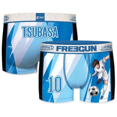 боксерки,мъжко,бельо,freegun,captain,tsubasa,boxers,2,units,blue,(multicolored)