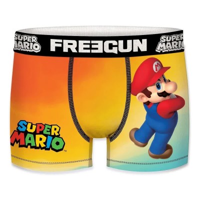 боксерки,мъжко,бельо,freegun,mario,boxers,multicolor,(multicolored)