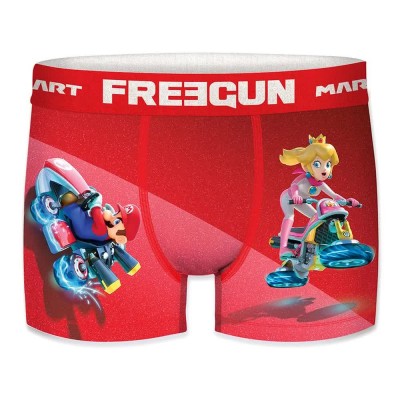 боксерки,мъжко,бельо,freegun,t847,boxers,red,(multicolored)