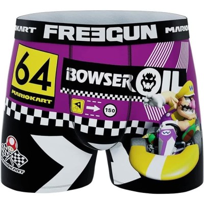 боксерки,мъжко,бельо,freegun,wario,64,boxers,purple,(multicolored)